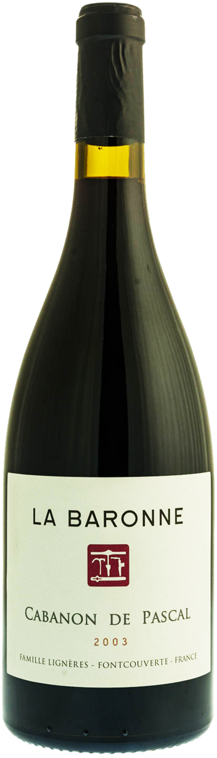 la-baronne-cabanon-de-pascal-igp-hauterive-2003-75cl-rouge-png